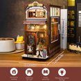 thumbnail image 3 of Crtynell DIY Miniature Dollhouse Kit, Book Nook Kit DIY Miniature House, Wooden Dollhouse Kit, Best Birthday and Christmas Gifts for Women and Girls (coffee shop), 3 of 9