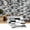 A, variant on 24-Piece Set Peel-and-Stick Self-Adhesive Wall Tiles, 4.7×9.7 Inch Marble Pattern Backsplash Tiles, Waterproof Oil-Proof for Kitchen Bathroom