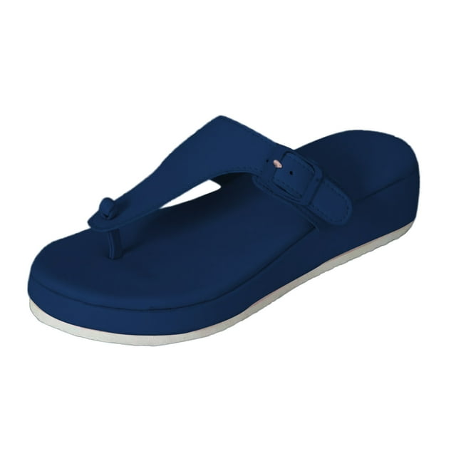 Pantoufles pour Femmes Pantoufles Sandales de Plage Femmes Mode Décontractée Sandales de Plage Pantoufles d'Extérieur Plateformes Chaussures Compensées