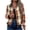 Wine, variant on Plaid Zip-up Jacket for Women Baeitkot Casual Loose Long Sleeve Autumn Outwear Trendy Lightweight Everyday Wear