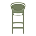 thumbnail image 2 of Compamia Marcel Contemporary Resin Indoor Outdoor Counter Stool Olive Green, 2 of 5