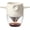 White, variant on Pour Over Coffee Maker, Manual Drip Coffee 250ml Cup with Stainless Steel Mesh Filter, to Clean for Home,Office, Travel, Camping, Portable Coffee Kit