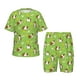 thumbnail image 1 of Fotbe Guinea Pigs Pijama Estampada de 2 Piezas para Niños – Ropa de Dormir de Manga Corta Cómoda para Niños y Niñas, Camiseta y Shorts de Algodón-Medium, 1 of 6