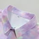 thumbnail image 4 of Blusa y camisa de manga corta con cuello vuelto para hombre, estilo casual, con botones, estampado playero, de manga corta, de poliéster, 4 of 6