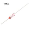 thumbnail image 2 of Uxcell 250V 10A 110 Celsius Fusible Térmico de Corte de Circuito 10 Pcs, 2 of 3