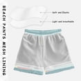 thumbnail image 3 of FORMRS Boys Swim Trunks Quick Dry Mesh Liner Boardshorts Sizes XS-XL, Blue Trains Pattern, 3 of 7