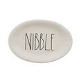 thumbnail image 2 of Rae Dunn Magenta Artisan Oval Appetizer Plate NIBBLE, 2 of 3
