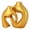 Gold, variant on Blue Vase Set of 2 - Creative Heart Shaped Hugging Resin Vase Style Couple Vase Home Decor,Modern Tabletop Flower Vase for Living Room Coffee Table Bookshelf Shelf Entryway