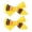 C, variant on QIQUWOHUL Yellow Pencil Hair Bows For Girls Cute School Hair Barrettes Teacher Accessories Handmade Funny Clips