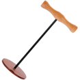 thumbnail image 1 of Black Wood Headphone Stand for Home Use Multi-functional Storage Rack with Metal Rod 1 Piece, 1 of 4