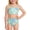 Blue Green, variant on Girls Two Piece Swimsuits Mermaid Swimsuit for Girls Cute Bathing Suits Girls Bathing Suits Size 7-8 Pink