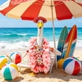 thumbnail image 4 of Summer Outfit Set For 23 Inch Porch Geese Suitable For Lawns Porch Geese Floral Dress Good For Summer Beach Decor, 4 of 8