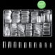 thumbnail image 3 of Monstrate Puntas de uñas cuadradas, envío gratis, nueva fórmula no tóxica, puntas de uñas resistentes a astillas, 500 Uds., puntas de uñas Arte de uñas Placa de uñas cuadrada, 3 of 6