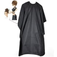 thumbnail image 2 of Happydeer Hair Cutting Cape Pro Salon Hairdressing Hairdresser Gown Barber Solid Black, 2 of 5