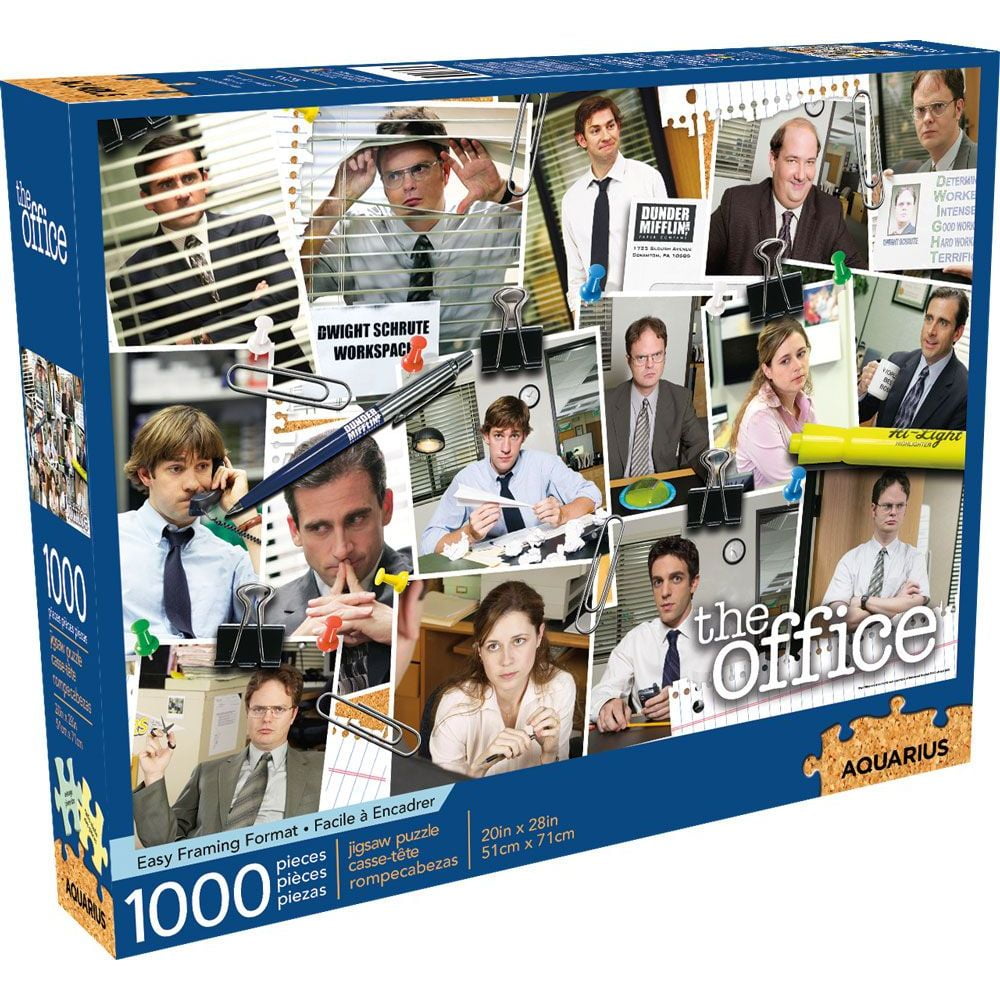AQUARIUS The Office Cast Collage 1000-Piece Jigsaw Puzzle