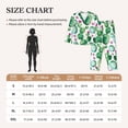 thumbnail image 4 of Sikiie Cactus Plants Women's Long-Sleeve Shirt and Full-Length Bottom Pajama Set (s-xxl)-Large, 4 of 7