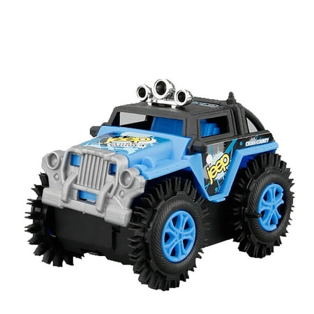 Electric Stunt Flip Toy Car Cartoon Puzzle Dump Truck Off-road Rock Climber Climbing (Best Off Road Vehicle For The Money)