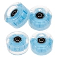 thumbnail image 1 of Shisuyan 4 Pcs Roues Clignotantes de Patinage à Roulettes Roues de Patins Accessoires de Patins avec Clé, 1 of 9
