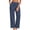 Navy, variant on Zulora Women's High Waist Wide Leg Pants Drawstring Hem Casual Jogger Trousers with Pockets Loose Fit for Daily Workout