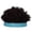 Blue, variant on Women's Outdoor Travel Essentials Accessories Baseball Caps for Women Outdoor Comfortable Winter Neutral Keep Warm Wig Hats Plush Knitted Woolen Hat
