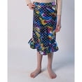 thumbnail image 6 of Share n' Smiles Girls Ruffle Mermaid Blue Rainbow Skirt, Large 5-6 Years, 6 of 9