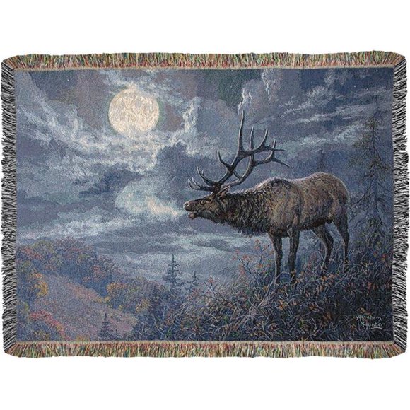 Manual Woodworkers ATNSE 50 x 60 in. Native Song Tapestry Throw