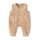thumbnail image 4 of Cowsor Baby Boy Girl Solid Color One Piece Romper Jumpsuit Outfits Clothes Overalls, 4 of 5