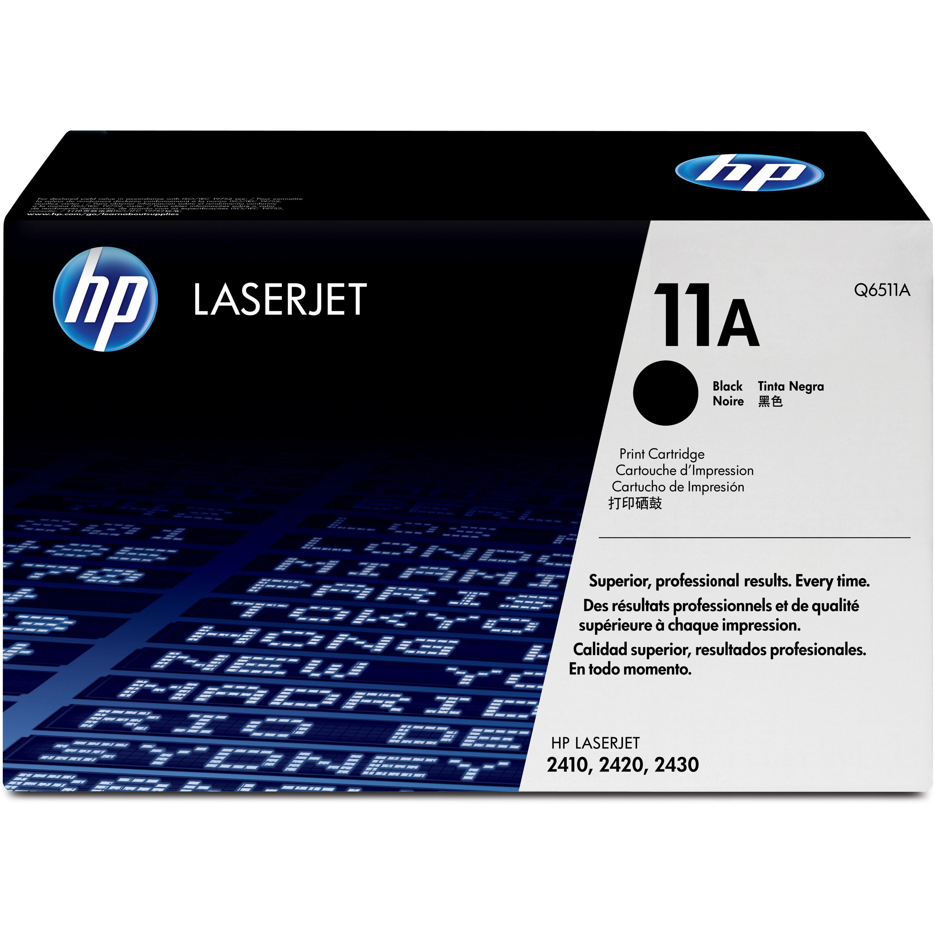 3pk Q6511A 11A Toner Cartridge For HP Laserjet Printer