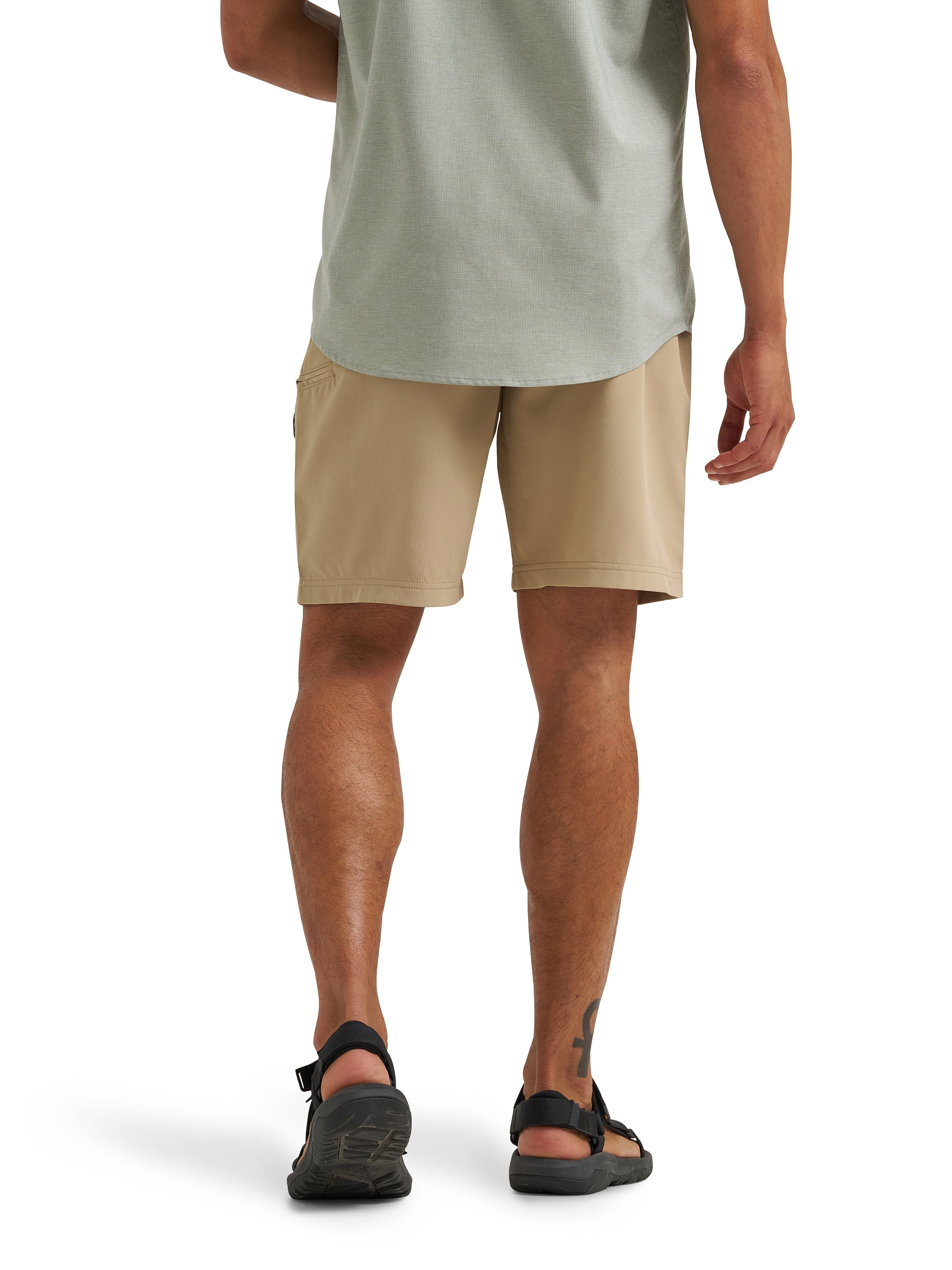 Wrangler Men's and Big Men's Outdoor Performance Side Elastic Waist Short (30-48)
