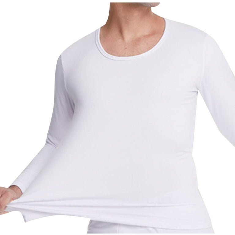 Oplxuo Men's Long Johns Winter Thermal Underwear Sets - Warm