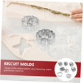 thumbnail image 4 of EcoNesxp Classic Practical Simple Modern 8-piece Cookie Mold Christmas Cookie Stamp Christmas Cookie Mold Candy Mold Soft Candy Mold Christmas Tree Cookie Mold Star Stamp Korean Cookie Cookie Cookie, 4 of 5