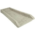 thumbnail image 2 of Suncast SB24 Decorative Rain Gutter Downspout Splash Block, Light Taupe (4 Pack), 2 of 11
