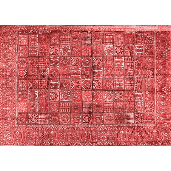 Ahgly Company Indoor Rectangle Persian Red Traditional Area Rugs, 2' x 3'
