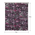 thumbnail image 5 of Pink Breast Cancer and Love Shower Curtain 72"x84" ,Bathroom Decorative Shower Curtains Set with 12 Hooks,Modern Waterproof Washable Shower Curtain, 5 of 6