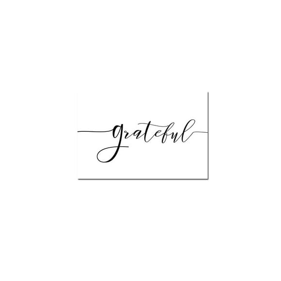 cuadro decorativo grateful lienzo by suma 1 pieza 40 X 60 CM