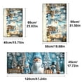 thumbnail image 5 of YIMEIS Winter Snowman Kitchen Decor Christmas Fall Kitchen Rugs, Xmas Decorative Farmhouse Floor Mats for Home Kitchen Dining Room Decorations - 16''*24'' inch, 5 of 10