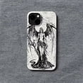 thumbnail image 2 of Funda de teléfono Retro con escultura de chica gótica para iPhone, 15, 14, 13 Pro Max, 11, 12 Mini, XR, XS, 7, 8 Plus, bonita funda a prueba de golpes, 2 of 4