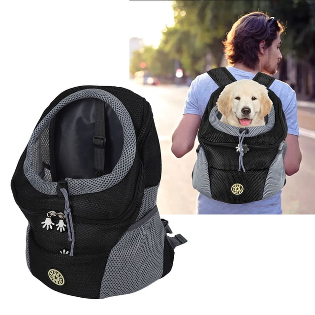 Pet Knapsack, Pet Travel Bag Environmental Protection Durable Spacious Ventilation Comfort For Dog Travel For Carrying Dogs