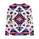 thumbnail image 4 of TaTaai Ladies Retro Western Fashion Print Round Neck Regular Shoulder Long Sleeve Sweatshirt Casual Loose Soft Top for Daily Streetwear Office Gift, 4 of 4