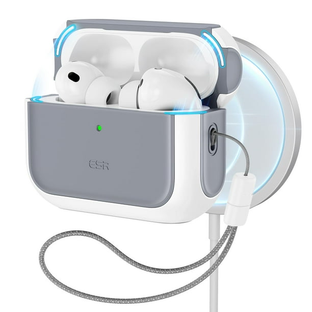 Funda ESR para AirPods Pro 3 compatible con MagSafe, color blanco