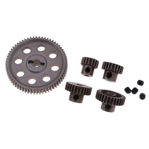 Piezas del coche del RC de diferencia de engranaje principal 64T 11181 Motor engranajes de piñón para HSP camión buggy Piezas del coche del RC de diferencia de engranaje principal 64T 11181 Motor engranajes de piñón para HSP camión buggy