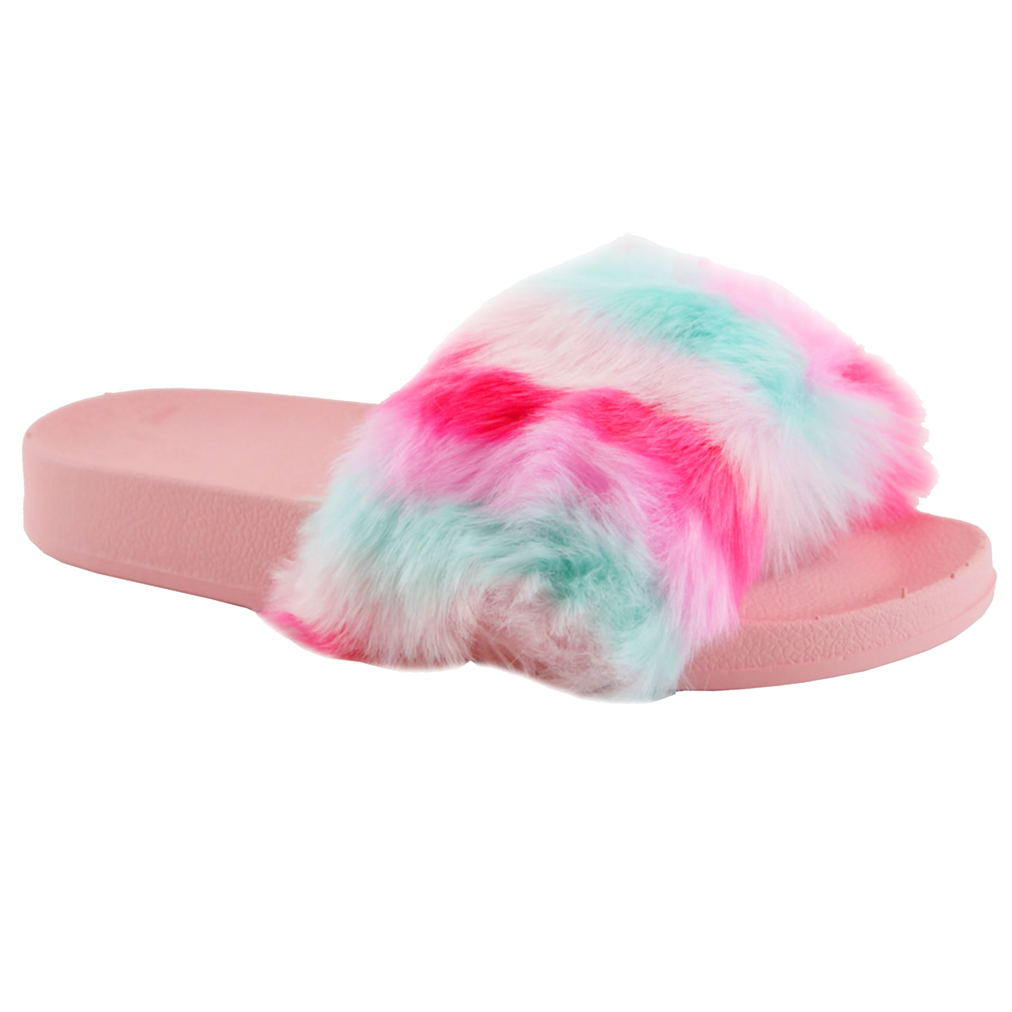 puffy fur slides