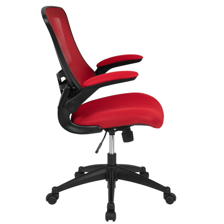 Red mesh chair discount