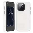 thumbnail image 4 of Teléfono inteligente de tamaño mini, pantalla táctil HD de 2,5 pulgadas, liviano, para uso en el trabajo, 1 GB de RAM, 8 GB de ROM, color blanco, 4 of 15