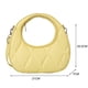 thumbnail image 3 of Bolsa cruzados de moda Diseño de nicho redondo de cuero PU para mujer (Amarillo) Likrtyny Para Estrenar, 3 of 9