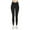 Black, variant on OSOLU Women's Lattice Printing High Waist Stretch Strethcy Fitness Leggings Yoga Pants Workout Stretchy Running Tummy Control Joggers Bottoms White S