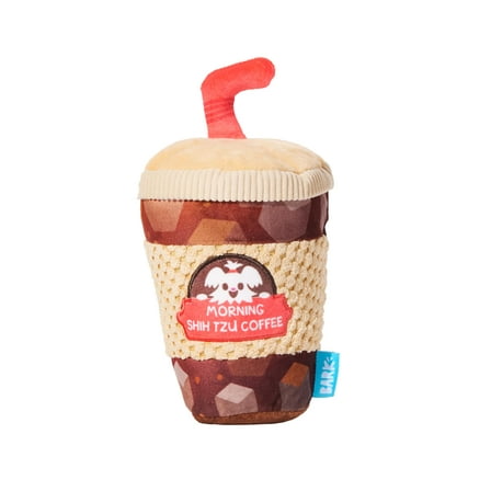 BARK Cold Chew Coffee Plush Dog Toy, All Dog Sizes