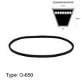 thumbnail image 2 of Unique Bargains O-650E 650mm Inner Girth Transmission Drive Belt Washing Machine Replacement, 2 of 3