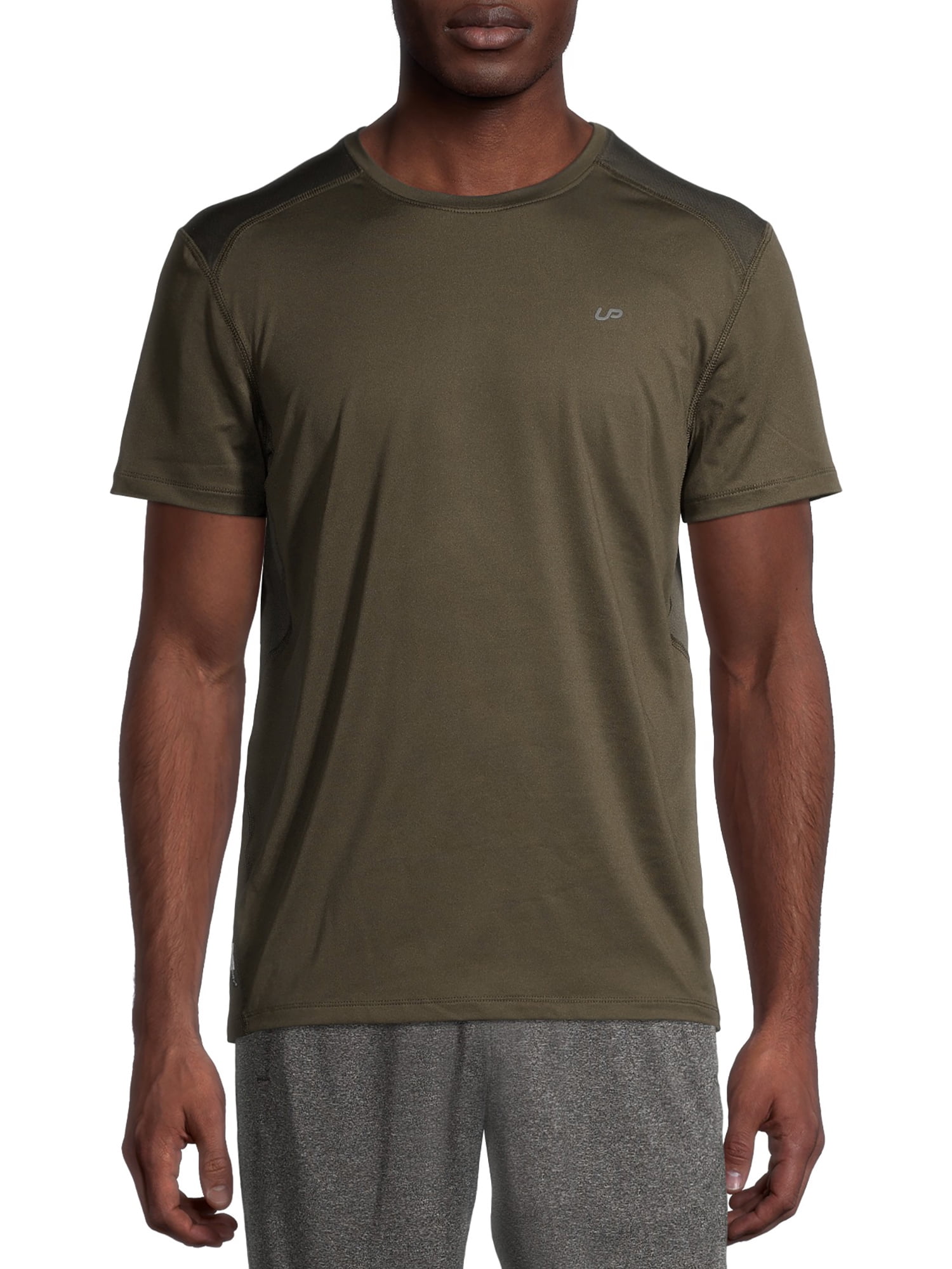 UniPro - Unipro Men's Stretch Jersey T-Shirt, up to Size 2XL - Walmart ...