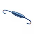 thumbnail image 1 of DYNWAVECA 2xMotorcycle Exhaust Pipe Spring Accessory 304 Stainless Steel 68mm Blue, 1 of 9